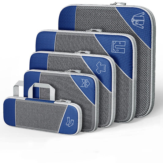 Compression Packing Cubes Set Travel Luggage Organizer Bags