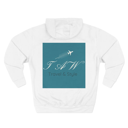 Three-Panel Fleece Hoodie