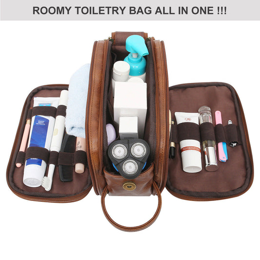 Men's Toiletry Bag Travel Organizer Cosmetic Storage Case