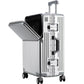 Front Opening Aluminum Frame Carry On Travel Suitcase