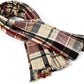 Women's Grey Brown Fashion Scarf Soft Lightweight Wrap