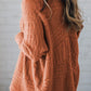 Redwood Burl Mixed Pattern Knitted Open Front Plus Cardigan