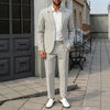 Men's Business Single Breasted Suit Set Formal