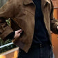 Men's Plus Size Zip Up Casual Jacket Outerwear