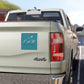 Travel & Style Car Magnet — TAW Logo Magnetic Decal for Luggage, Cars, and Travel Gear