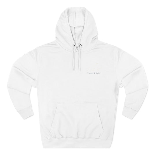 Three-Panel Fleece Hoodie