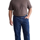 Men's Pull On Denim Twill Elastic Waist Pants