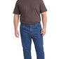 Men's Pull On Denim Twill Elastic Waist Pants