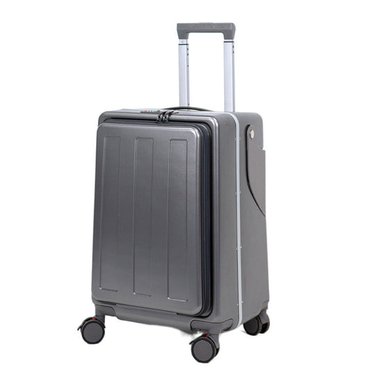 Portable Aluminum Frame Travel Luggage Drop Resistant Suitcase