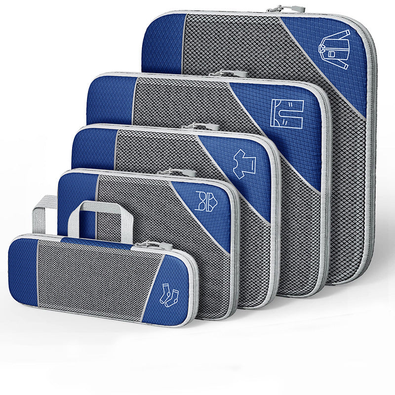 Compression Packing Cubes Set Travel Luggage Organizer Bags