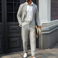 Men's Business Single Breasted Suit Set Formal