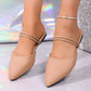 Flat Sandals Women's Elegant Casual Footwear