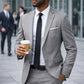 Men's Polyester Suit Formal Business Wedding Wear
