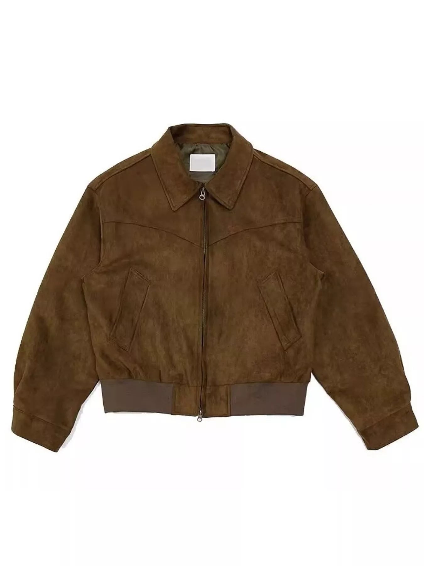 Men's Plus Size Zip Up Casual Jacket Outerwear