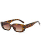 Women's Trendy Square Sunglasses Olive Green Fashion Eyewear