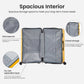 4 Piece PC ABS Luggage Set TSA Lock