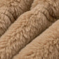 Plus Size Faux Fur Cropped Zip Up Jacket