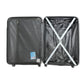 3 Piece ABS Spinner Luggage Set TSA Lock