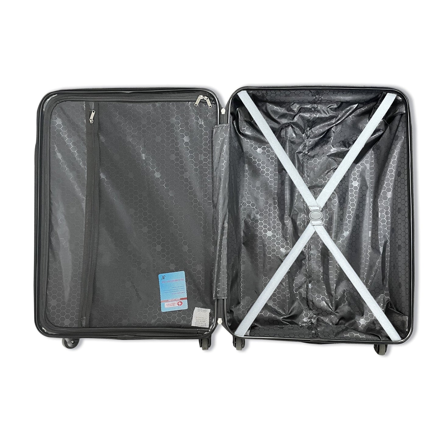 3 Piece ABS Spinner Luggage Set TSA Lock