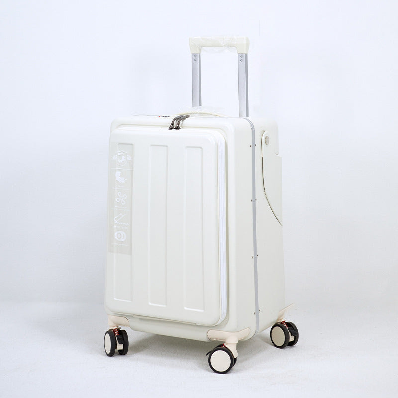 Portable Aluminum Frame Travel Luggage Drop Resistant Suitcase