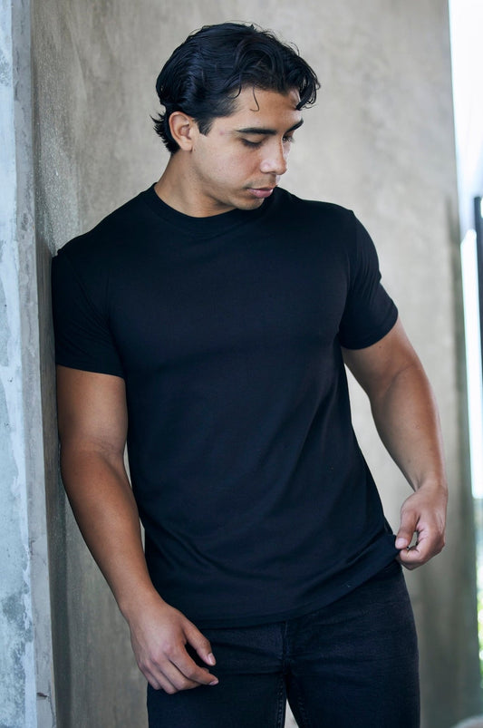 Men's Bamboo Viscose Organic Cotton Classic T Shirt