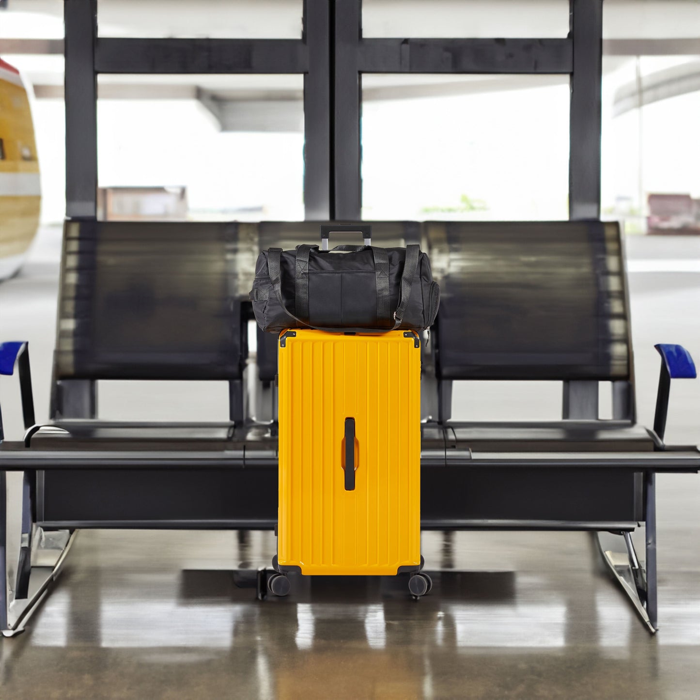 4 Piece PC ABS Luggage Set TSA Lock