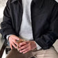 Men's Plus Size Zip Up Casual Jacket Outerwear