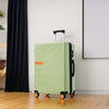 24 Inch Expandable Green Hardshell Spinner TSA Suitcase