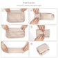 8 Piece Luggage Packing Cube Organizer Storage Bag Set