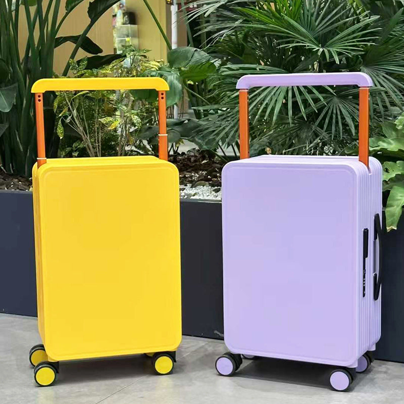 Universal Wheel Draw Bar Travel Luggage For Women