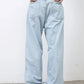 Men's Loose Fit Jeans with Pockets Casual Denim