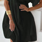Round Neck Short Sleeve Mini Casual Women's Dress