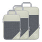 Compression Packing Cubes Set Travel Luggage Organizer Bags
