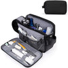 Waterproof Toiletry Makeup Organizer Travel Shaving Bag Compartments