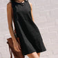 Backless Sleeveless Denim Mini Dress Women's Fashion