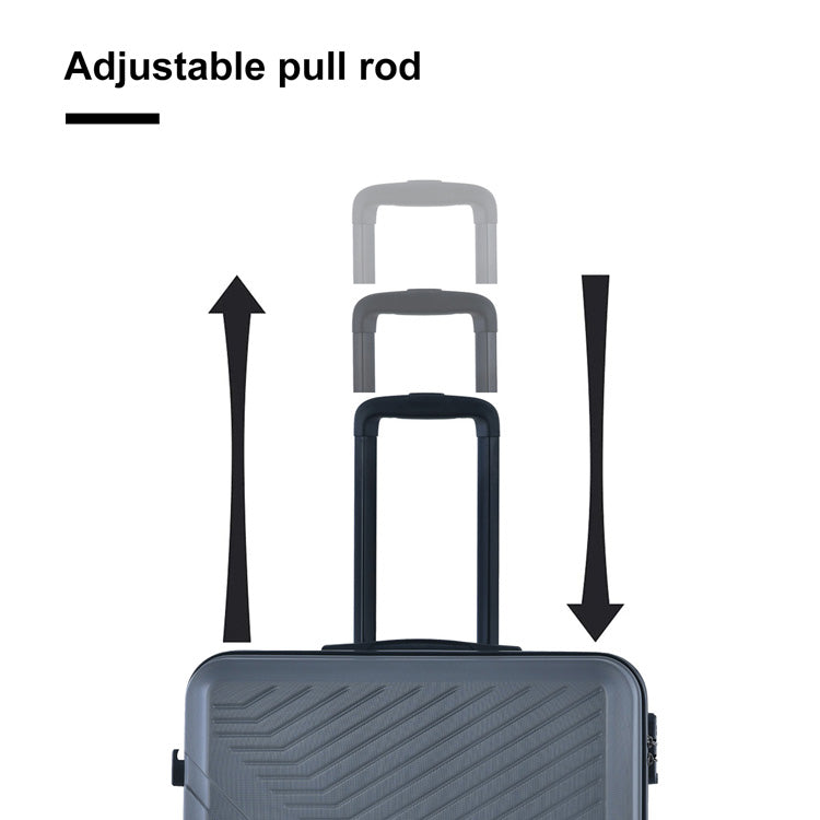 3 Piece ABS Spinner Luggage Set TSA Lock