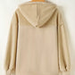 Casual Zip Up Jacket with Pockets Women's Outerwear