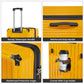 4 Piece PC ABS Luggage Set TSA Lock