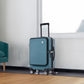 20 Inch Front Open Carry On USB Suitcase