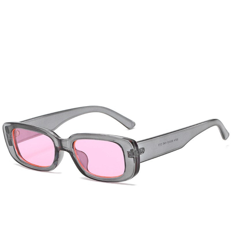 Women's Trendy Square Sunglasses Olive Green Fashion Eyewear
