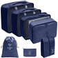 Travel Packing Cubes Set Portable Luggage Organizer Bags