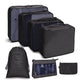 Travel Packing Cubes Set Portable Luggage Organizer Bags