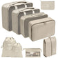 Travel Packing Cubes Set Portable Luggage Organizer Bags