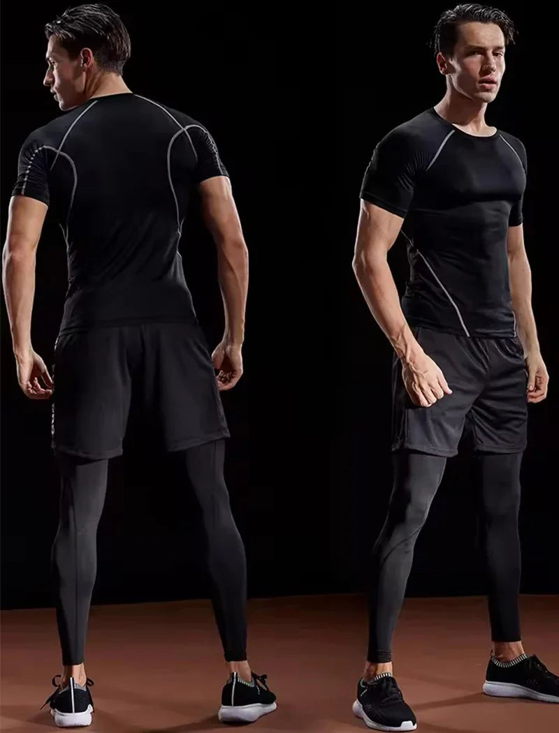 Men's Compression T Shirt Quick Dry Sports Top