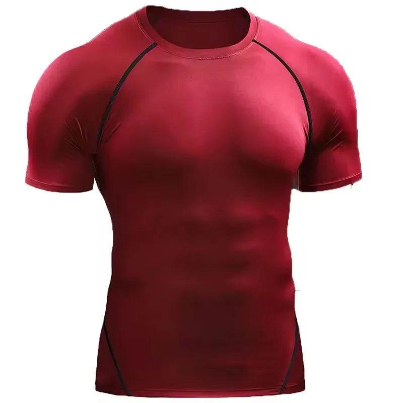 Men's Compression T Shirt Quick Dry Sports Top