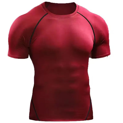 Men's Compression T Shirt Quick Dry Sports Top