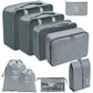 Travel Packing Cubes Set Portable Luggage Organizer Bags