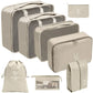 Travel Packing Cubes Set Portable Luggage Organizer Bags