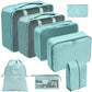 Travel Packing Cubes Set Portable Luggage Organizer Bags