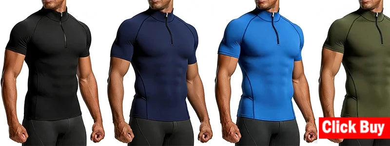 Men's Compression T Shirt Quick Dry Sports Top